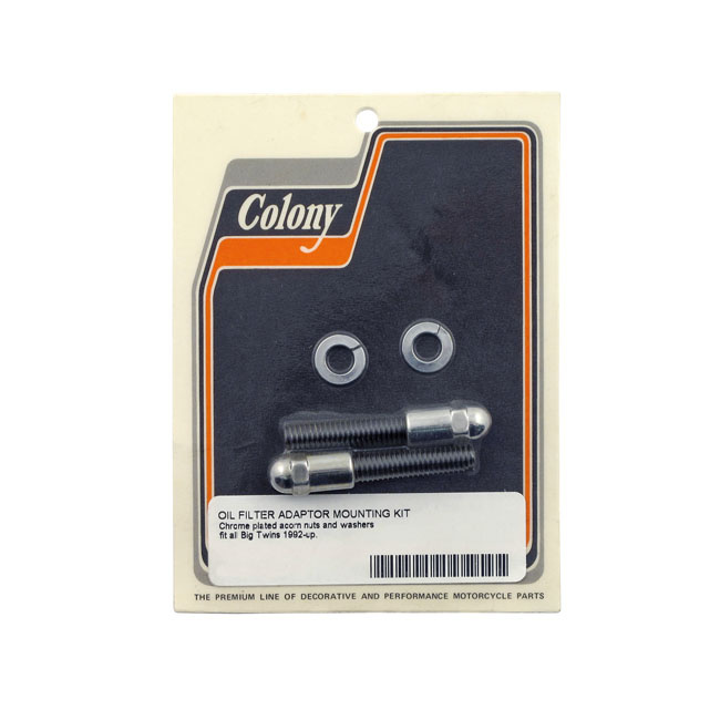 Colony Oil Filter Adapter Screw Kit 92-99 Evo B.T.(Excl Tc)