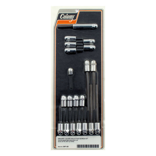 Colony Primary Cover Mount Kit 07-17 Softail (Excl. 08-11 Fxcw/C Rocke