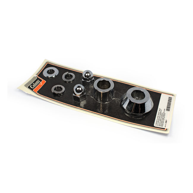 Colony Axle Spacer Kit Front, Smooth 2007 Fxstd