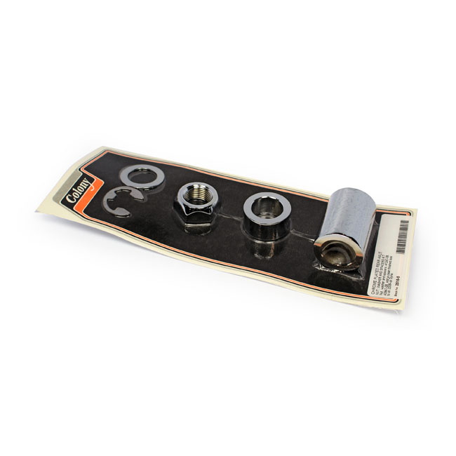 Colony Axle Spacer Kit Rear, Smooth 08-17 Dyna