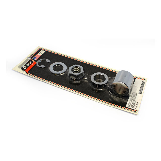 Colony Axle Spacer Kit Rear, Smooth 08-10 Various Sportster