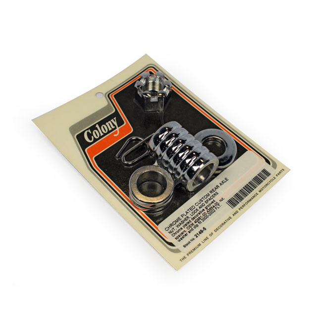 Colony Axle Spacer Kit Rear, Grooved 00-01 Flt