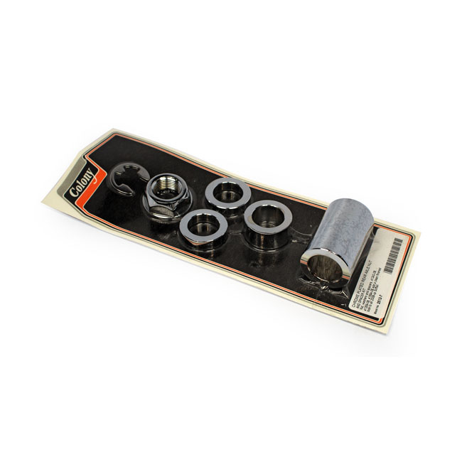 Colony Axle Spacer Kit Rear, Smooth 08-17 Softail