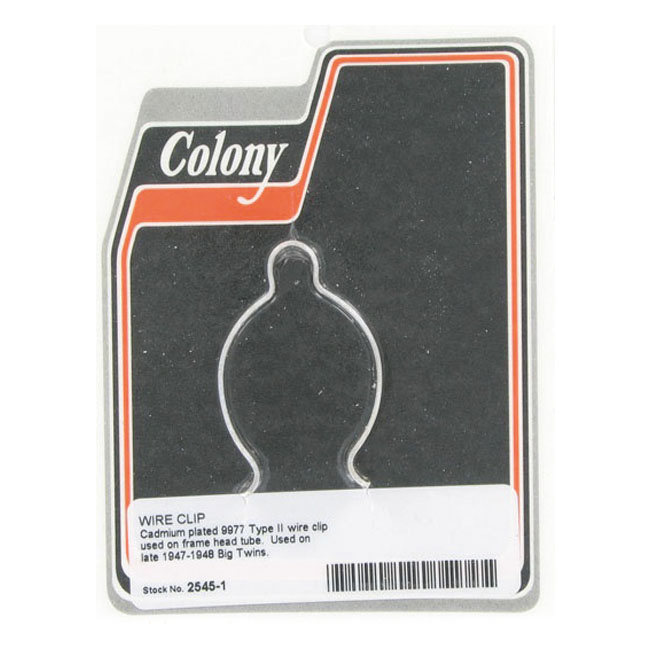 Colony, Wire Clip. Frame Head Tube L47-49 B.T.