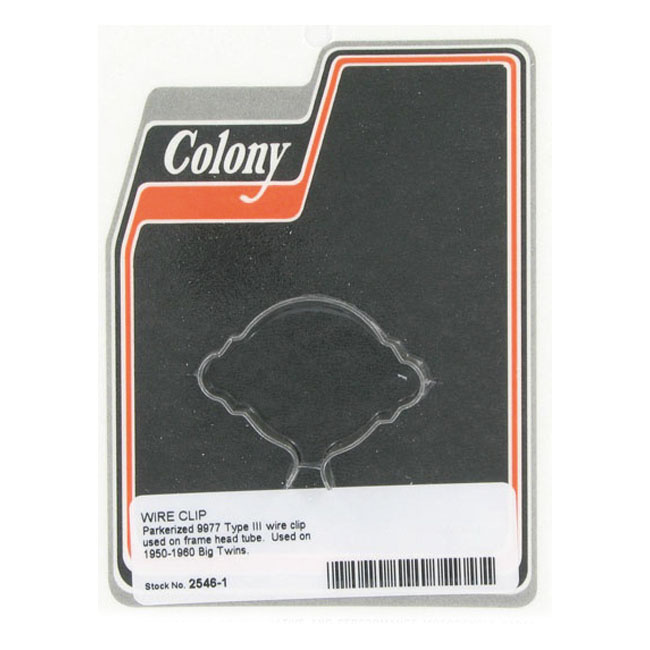 Colony, Wire Clip. Frame Head Tube 50-60 B.T.