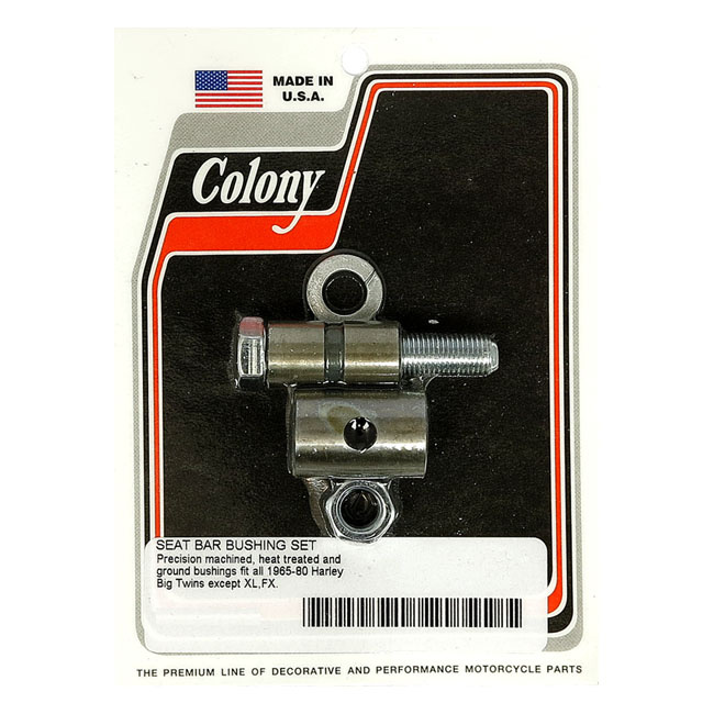 Colony, T-Bar Bushing Kit. Zinc 65-E81 H-D With T-Bar Mounted Solo Sea