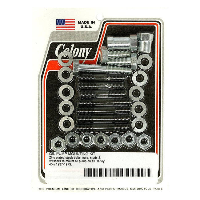 Colony Oil Pump Mount Kit Oem Style 37-73 45