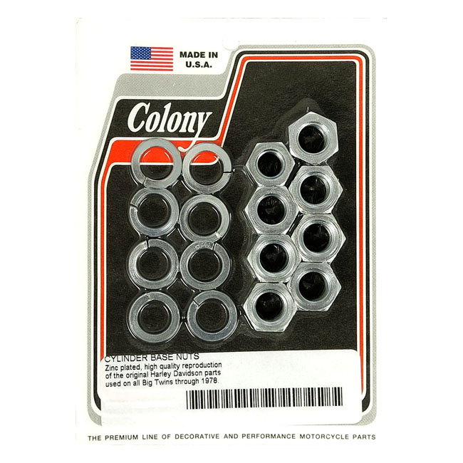 Colony Cyl Base Nut Kit 30-78 B.T.