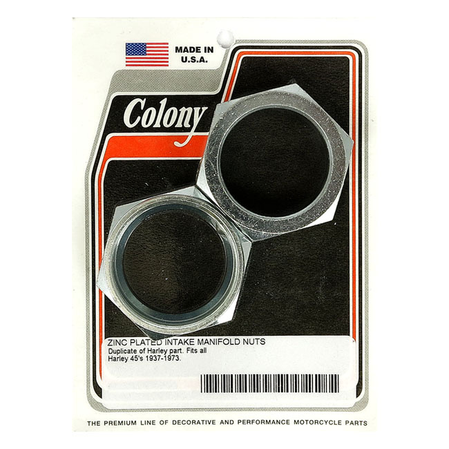 Colony Manifold Nuts, Plumber Style 32-73 45