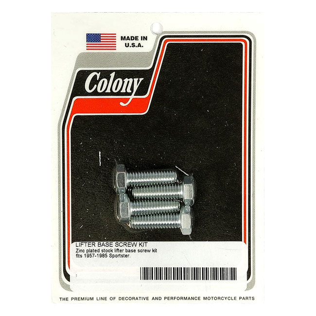 Colony, Tappet Block Mount Kit. Oem Style, Zinc 57-85 Xl