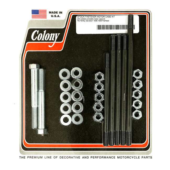 Colony Crankcase Bolt Kit 36-39 74/80