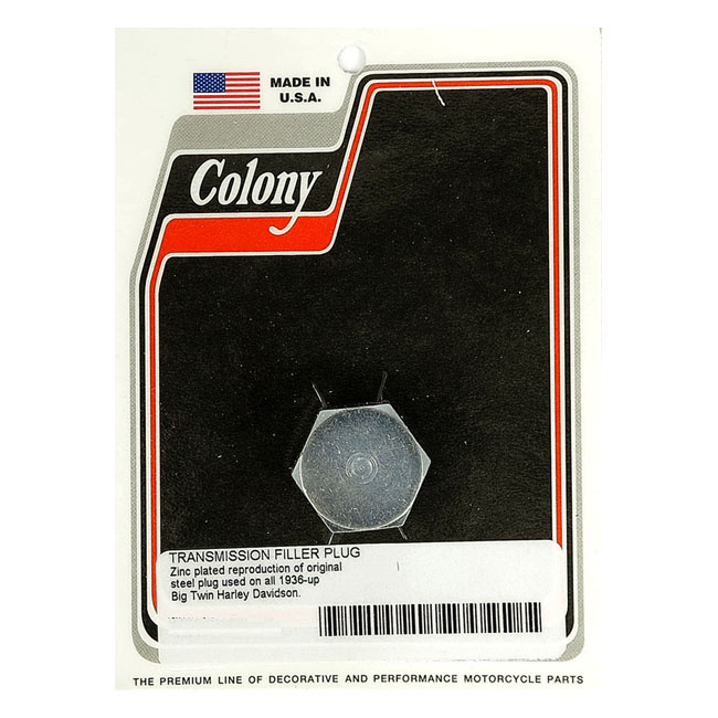 Colony Transm, Fill Plug 36-86 B.T. 4 & 5-Sp