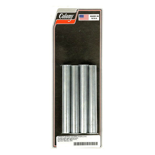 Colony, Inner Pushrod Cover Tubes. Zinc 48-E79 B.T., 54-E79 Xl