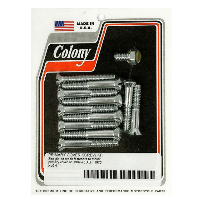 Colony Primary Mount Kit Allen Head, Zinc 67-70 Xlh, 1970 Xlch