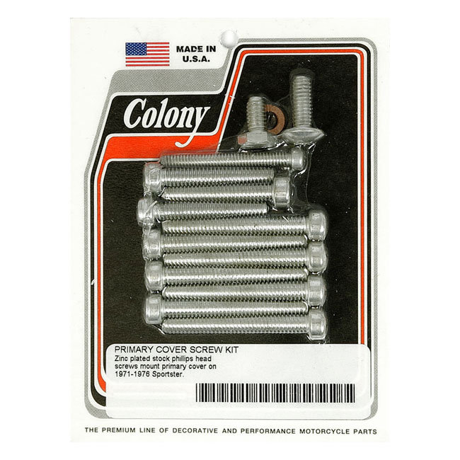 Colony Primary Mount Kit Allen Head, Zinc 71-76 Xl