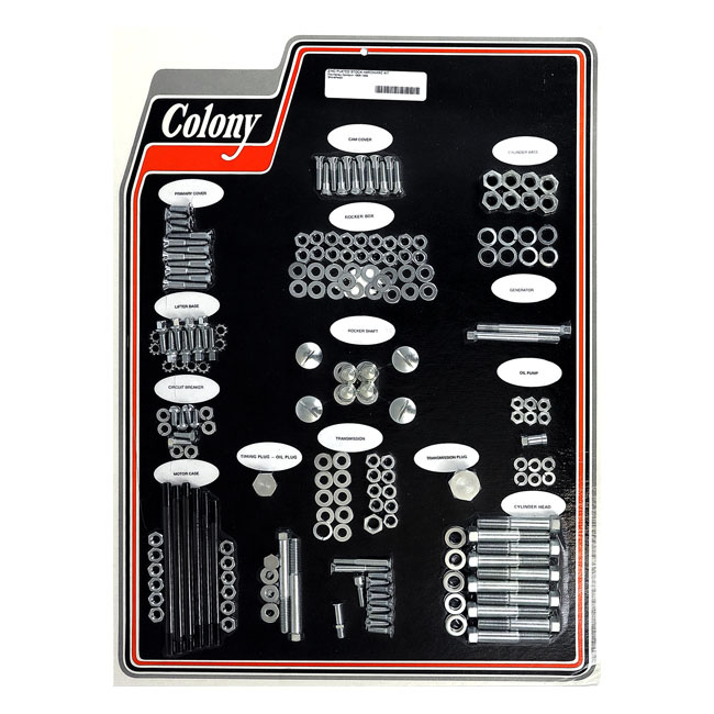 Colony Motor Screw Set 66-69 Shovel