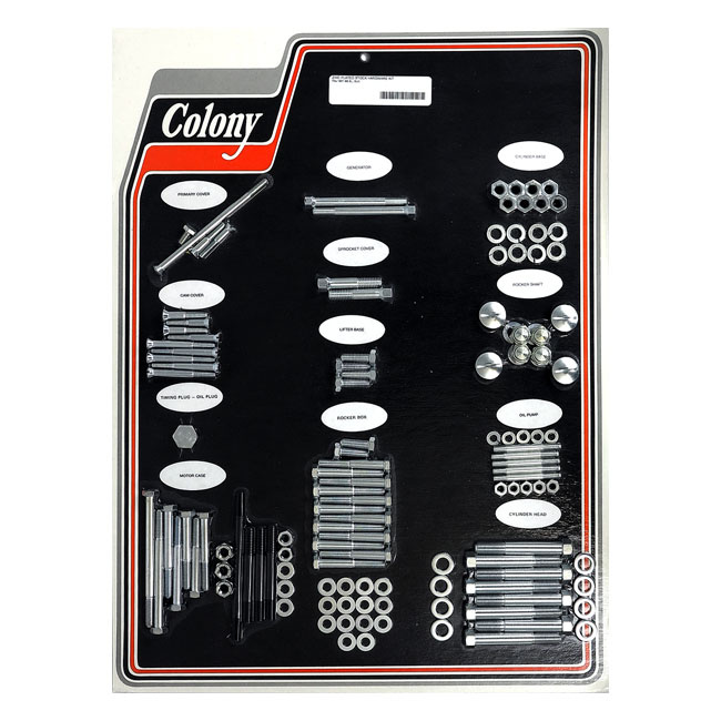 Colony Motor Screw Set 57-66 Xl, Xlh (Excl. Xlch)