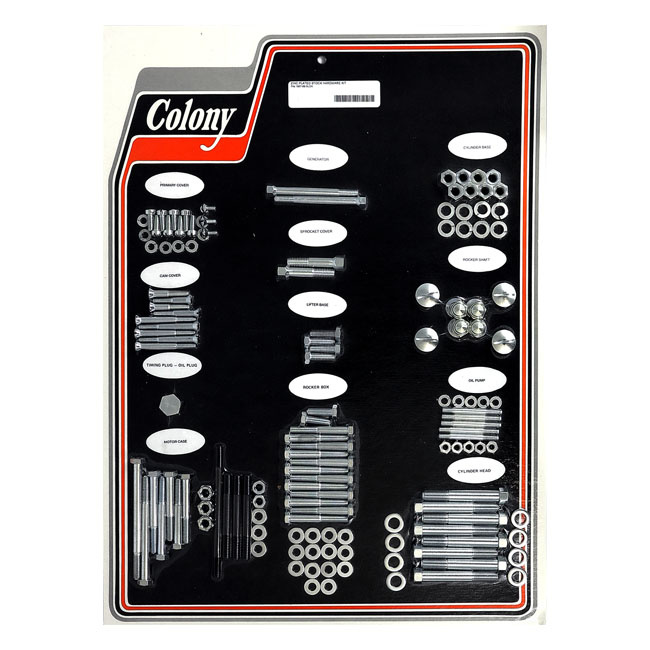 Colony Motor Screw Set 57-69 Xlch (Excl. Xl, Xlh)