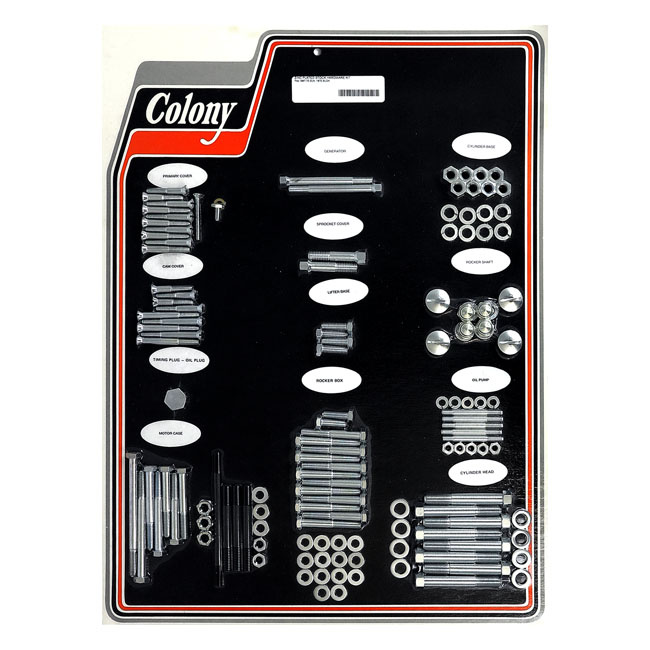 Colony Motor Screw Set 67-70 Xlh, 1970 Xlch
