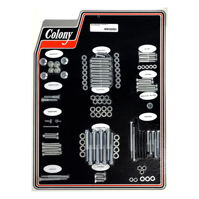 Colony Motor Screw Set 74-76 Xl Models