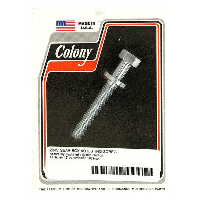 Colony, Transmission Adjuster Bolt. Zinc 29-73 All 45