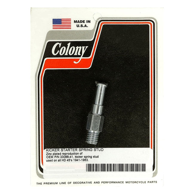 Colony Stud, Kickstart Return Spring 41-63 45' Side Valve