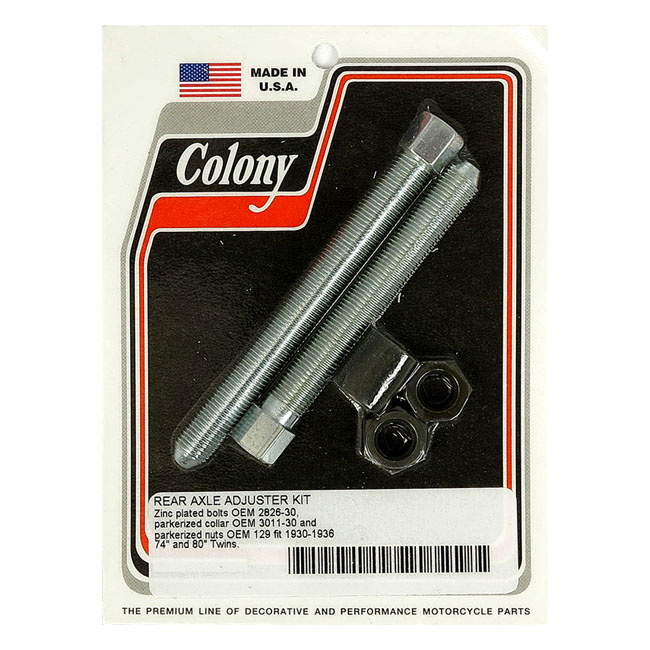 Colony Wheel Axle Adjuster Kit 30-36 74/80