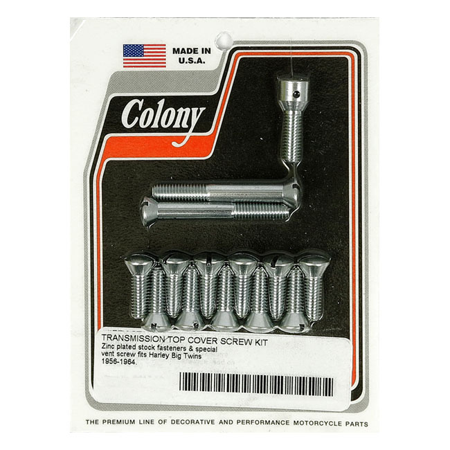 Colony Transm Top Cover Screw Kit 56-64 B.T.