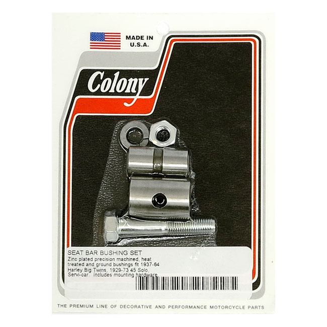 Colony, T-Bar Bushing Kit. Zinc 37-64 B.T., 29-52 45