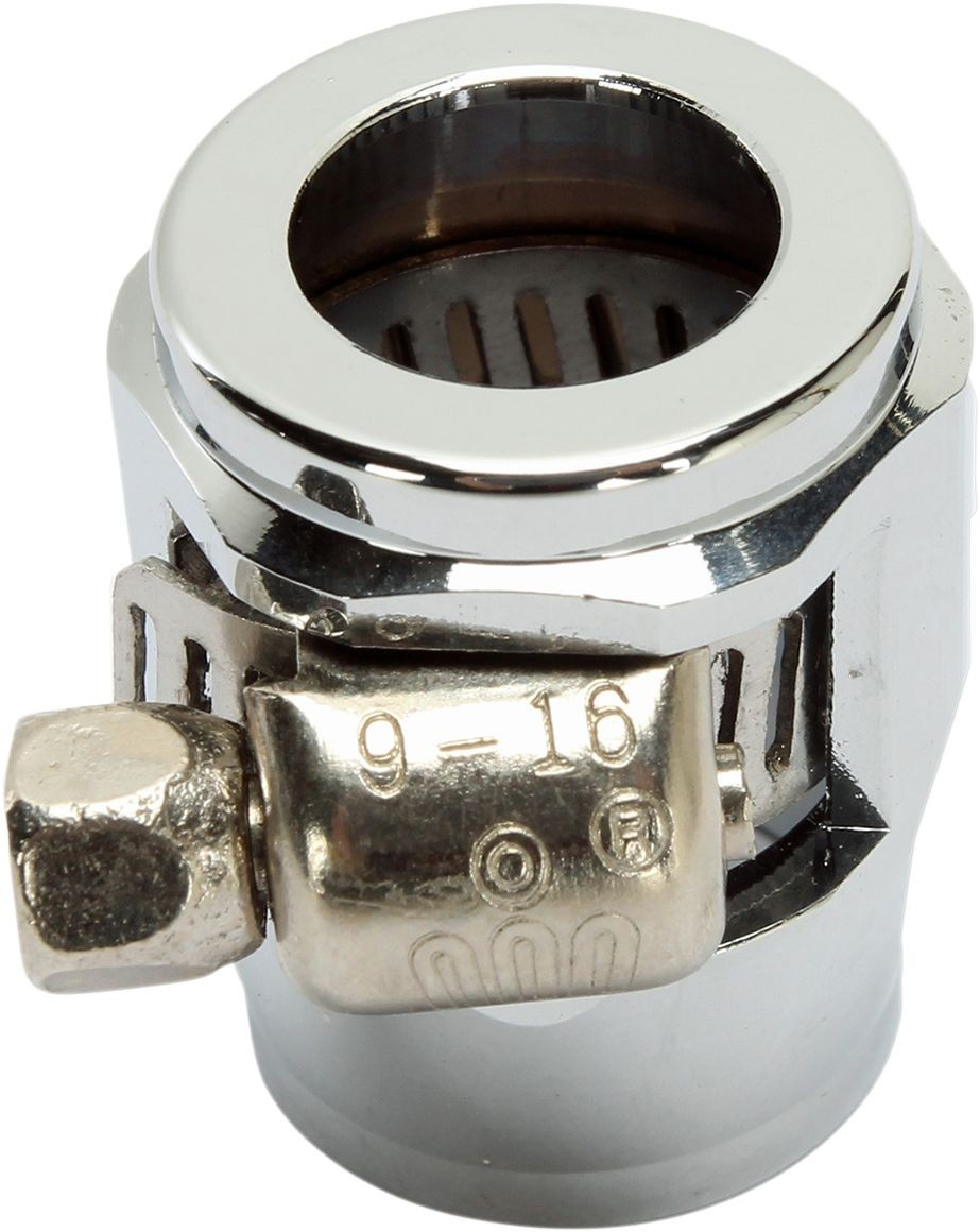 Goodridge Hose Finisher For An-07 Hose Aluminium Chrome 5/16-3/8 Hose