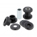 Arlen Ness, Handlebar Dampener Kit. All Black 18-23 M8 Softail Models