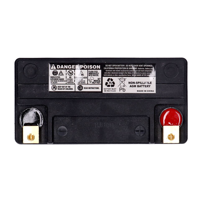 Mcs, Standard Series - Agm Sealed Battery. 12V, 20Ah. 320Cca Harley: 9