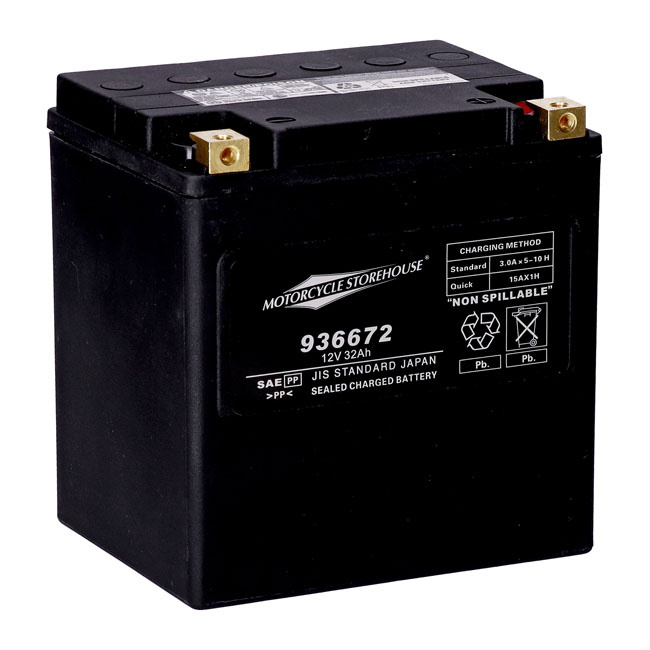 Mcs, Standard Series - Agm Sealed Battery. 12V, 32Ah. 450Cca 97-24 Flt