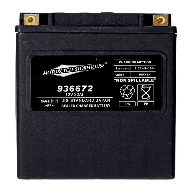Mcs, Standard Series - Agm Sealed Battery. 12V, 32Ah. 450Cca 97-24 Flt