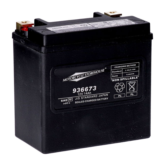 Mcs, Standard Series - Agm Sealed Battery. 12V, 14Ah. 240Cca 04-22Xl,