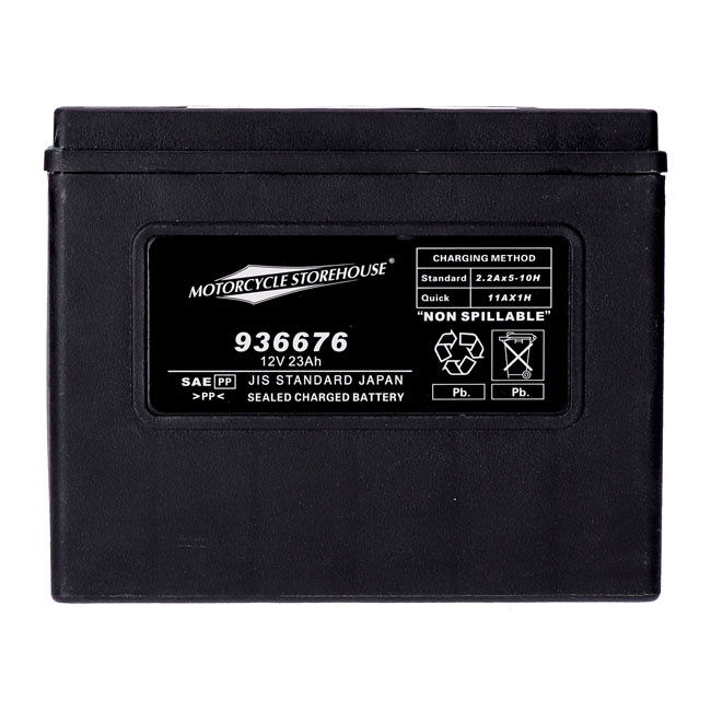 Mcs, Standard Series - Agm Sealed Battery. 12V, 23Ah. 360Cca 80-96 Flt