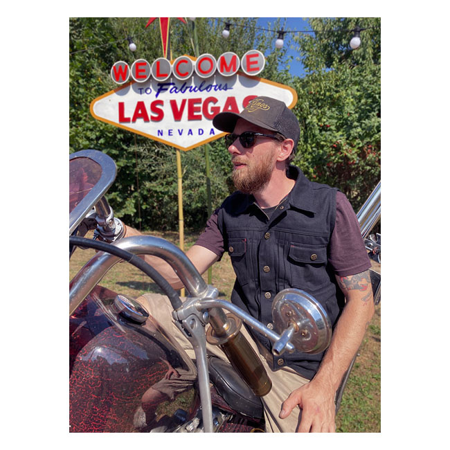 13 1/2 Rain-Splitter denim vest