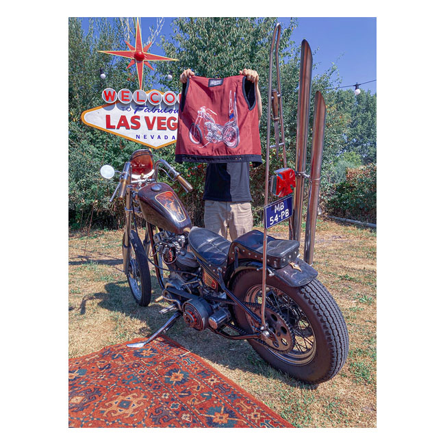 13 1/2 Rain Splitter Denim Vest Black Size M