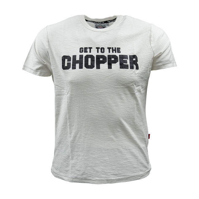 13 1/2 Get To The Chopper T-Shirt Offwhite Size S