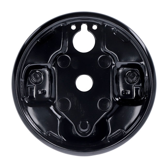 Rear Hydraulic Brake Backing Plate, Black 63-72 B.T.