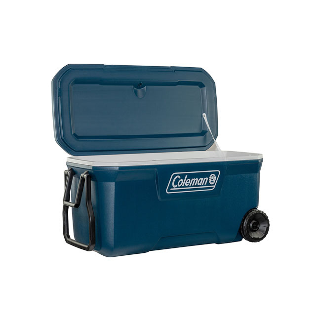 Coleman 100Qt Wheeled Xtreme Cooler Blue Size Ca. 92 X