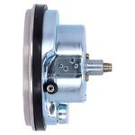 FL speedometer, ''36-40 face'', white. 1:1 kmh  With 5/8-18 threaded s