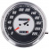 FL speedometer, ''46-47 face'', silver/black. 2:1 kmh With 5/8-18 thr FL speedometer, ''46-47 face'', silver/black. 2:1 kmh With 5/8-18 thr