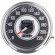 FL speedometer, ''41-45 face'', silver/black. 1:1 kmh Modern needle/p FL speedometer, ''41-45 face'', silver/black. 1:1 kmh Modern needle/p
