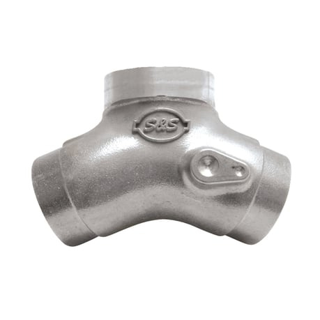 S&S, manifold for OEM cv carb, size 410 84-99 Evo Big Twin