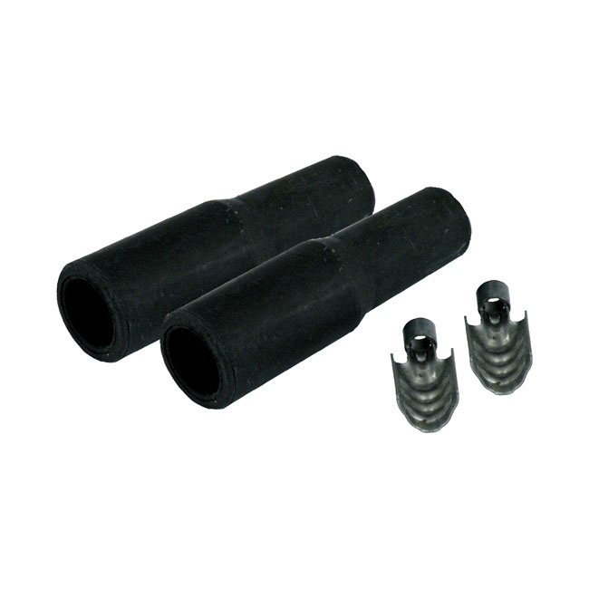 Taylor, Twin Cam Style Coil Boots. Black, 180� 99-17 Twin Cam