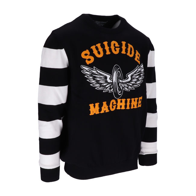 13 1/2 Outlaw Suicide Machine Sweater Size L