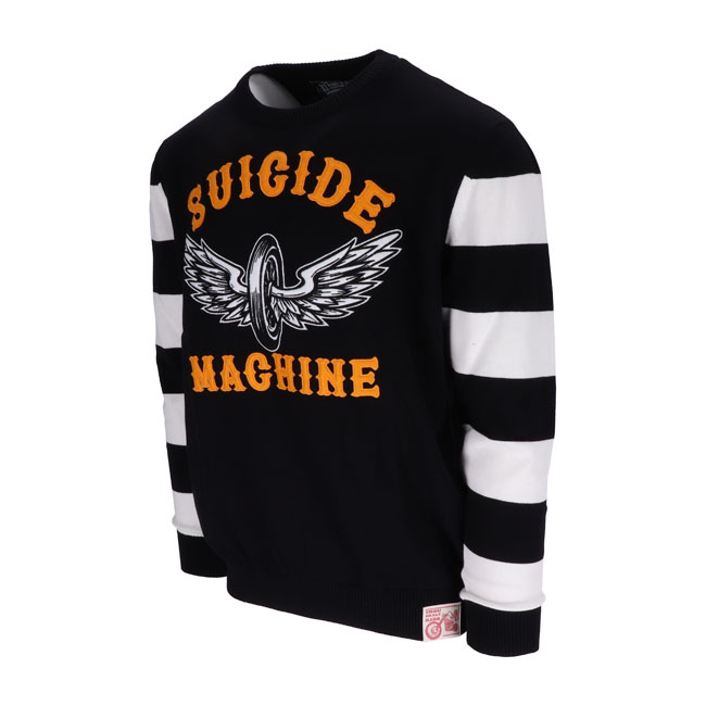 13 1/2 Outlaw Suicide Machine Sweater Size 4Xl