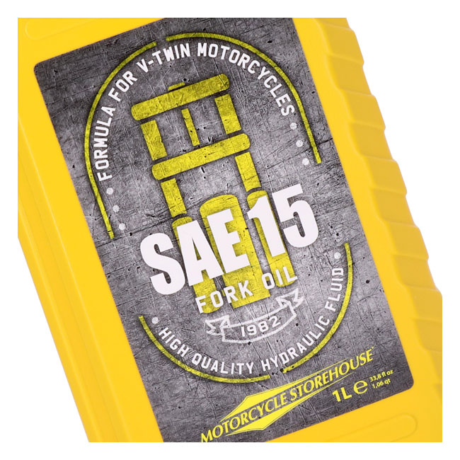 Mcs, Sae 15W Fork Oil. 1 Liter H-D 'Type E' Equivalent This Is The Sta