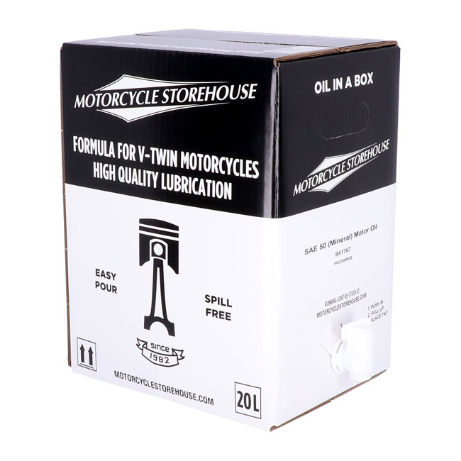 Mcs, Sae 50 (Mineral) Motor Oil. 20 Liter Box 36-83 B.T., 57-85 Xl. (E